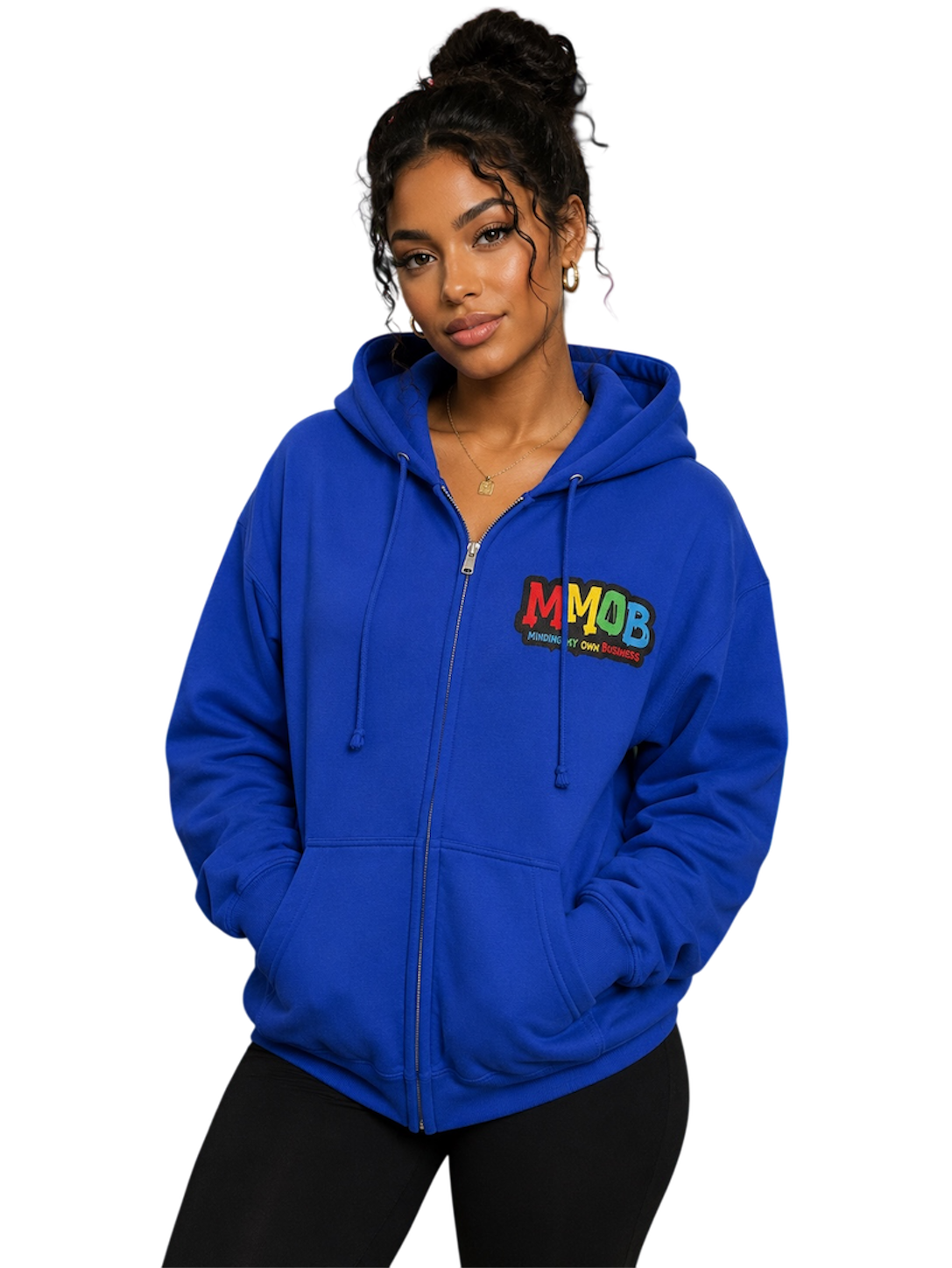 Original Logo Zip - Up Hoodie